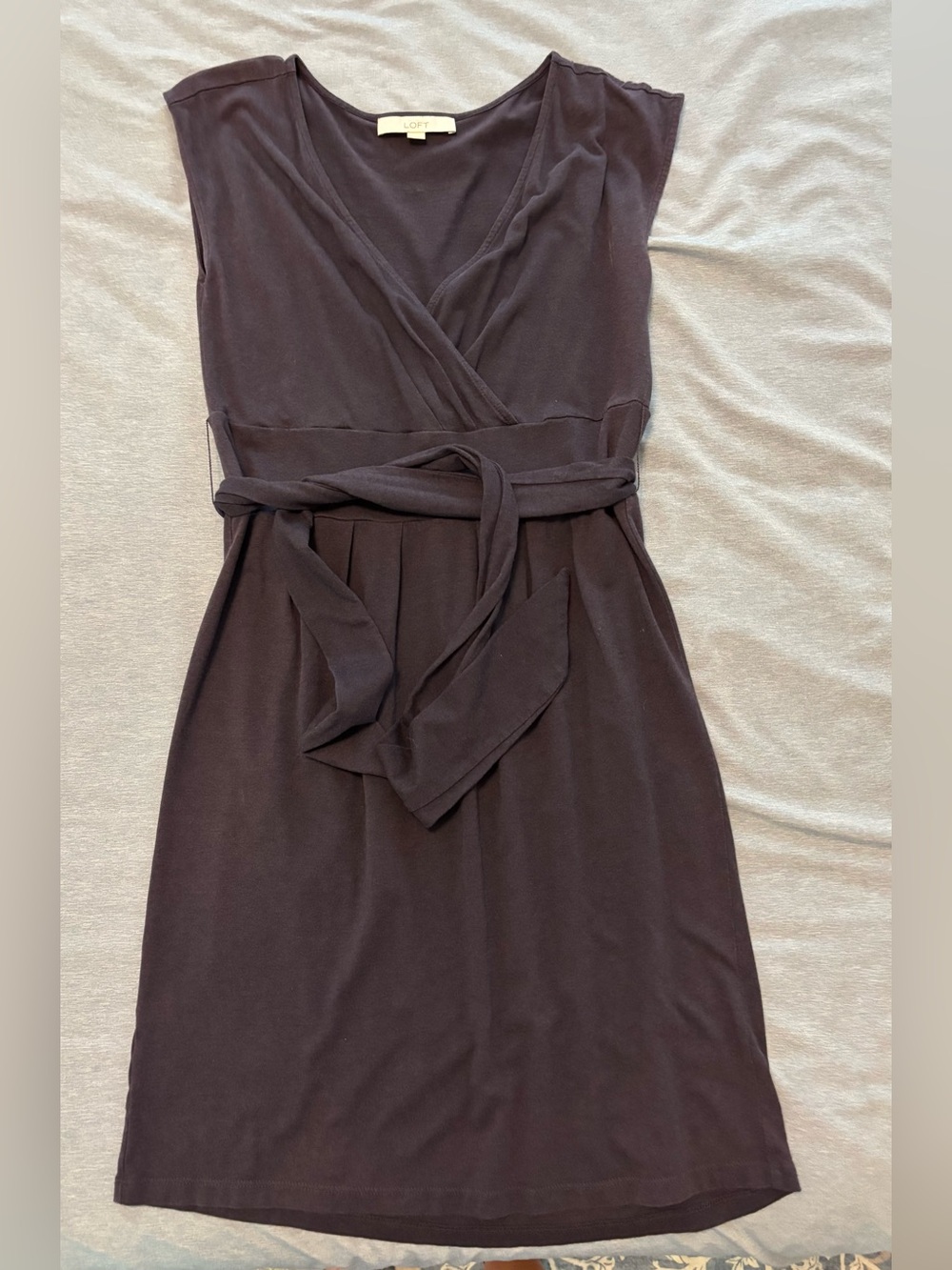Loft Navy blue dress small